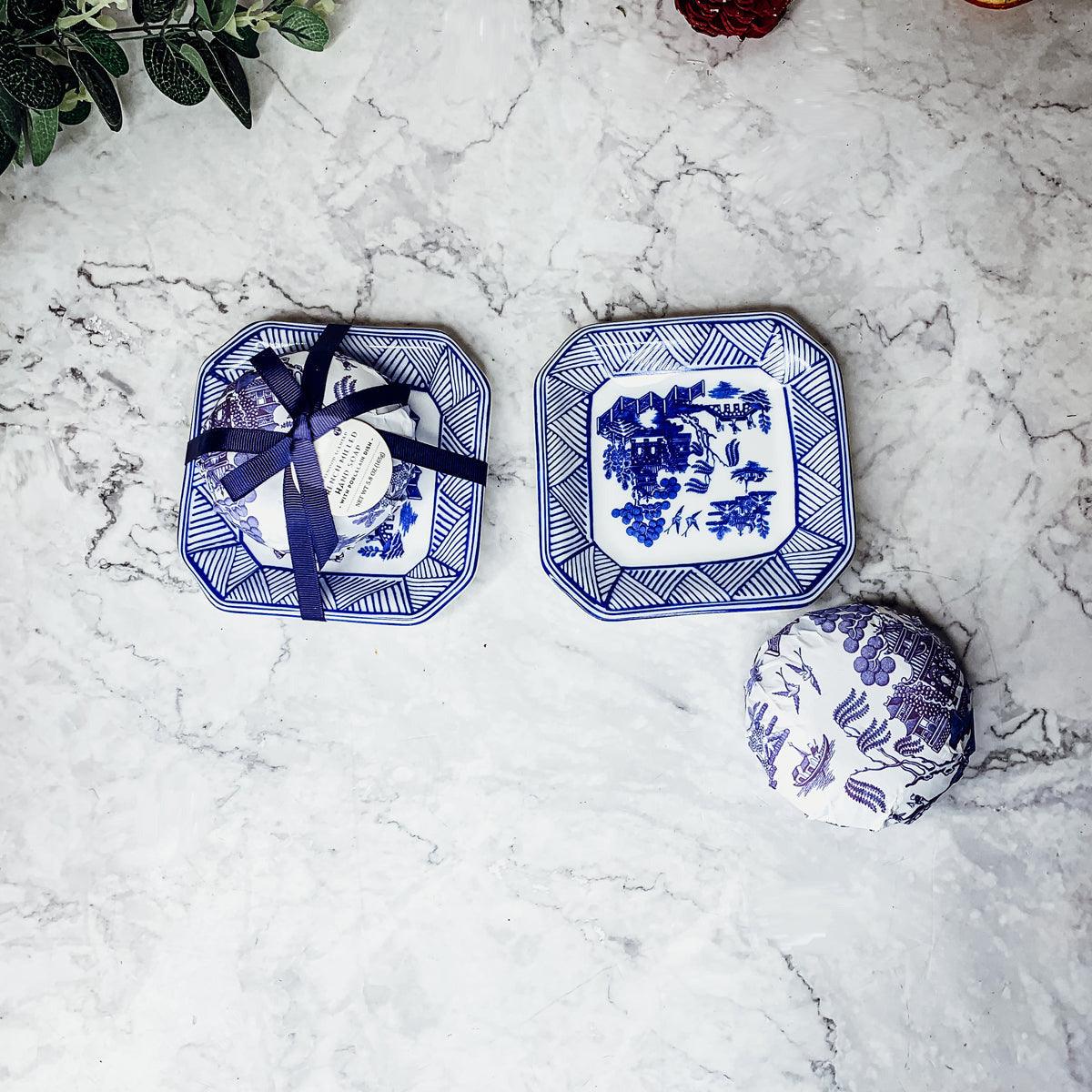 Chinoiserie Soap & Tray Set