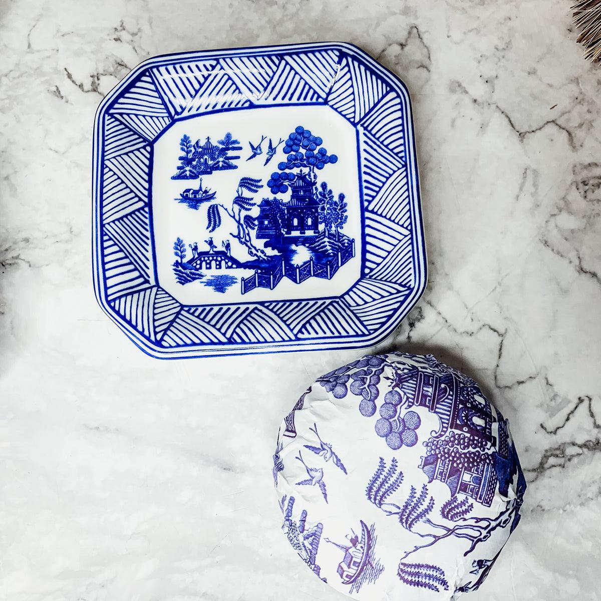 Chinoiserie Soap & Tray Set