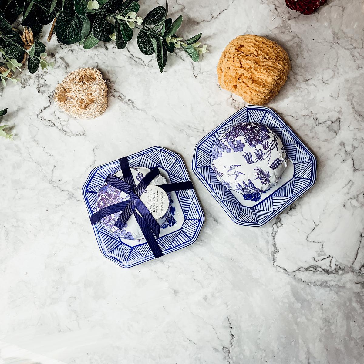 Chinoiserie Soap & Tray Set