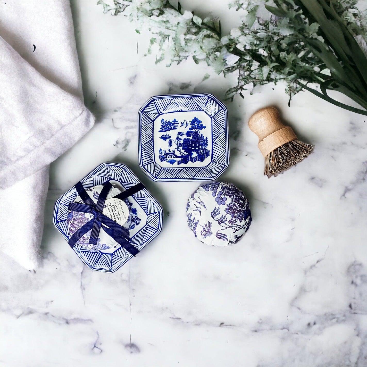 Chinoiserie Soap & Tray Set
