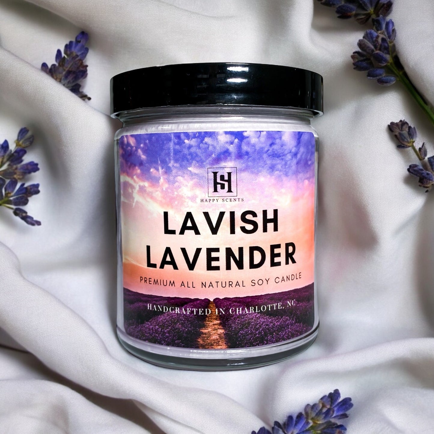 Lavender Soy Candle.