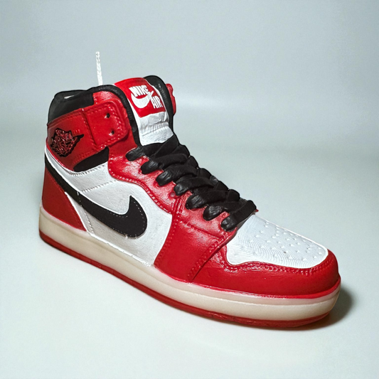 mini chicago 1 sneaker candle