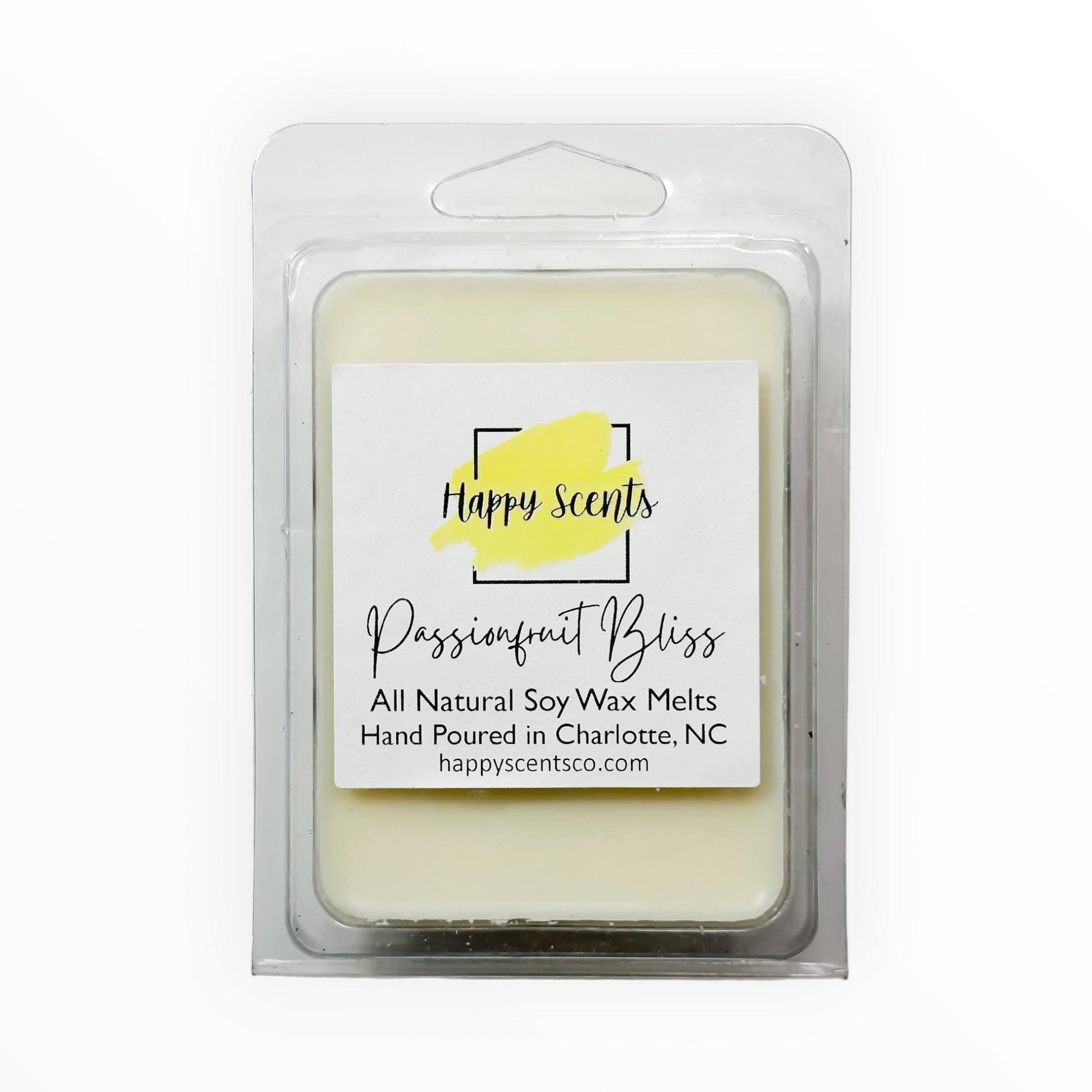 Passionfruit Bliss soy wax melt. 