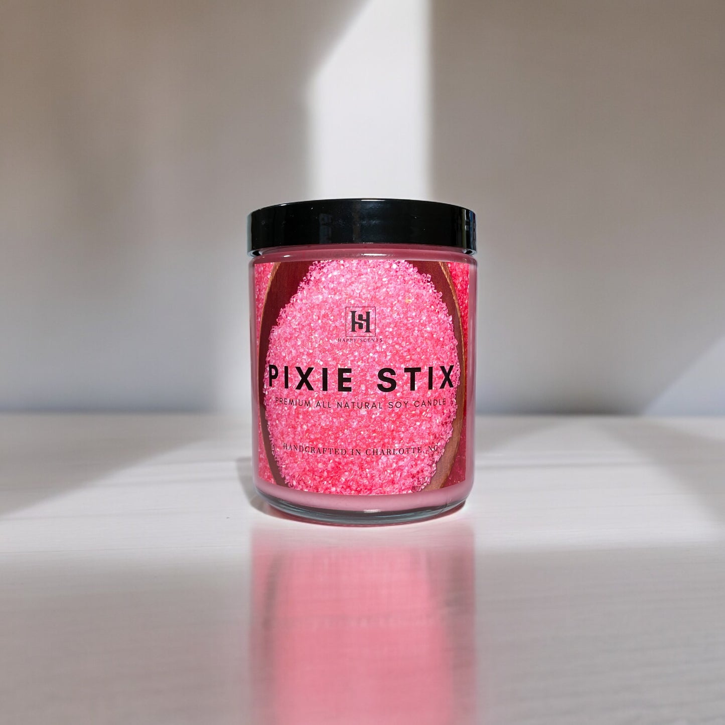 Pixie Stix Jar Candle
