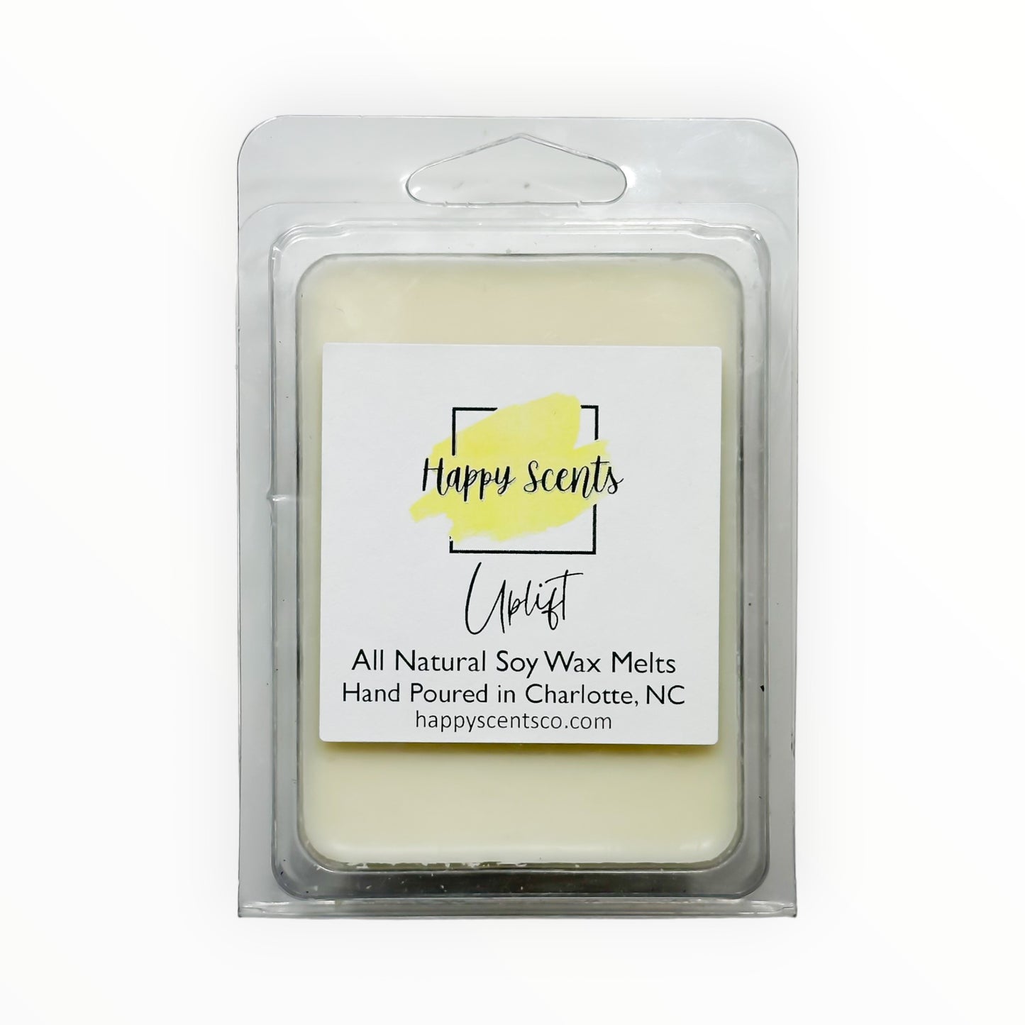 Uplift wax melt. Gingham scented wax melt.