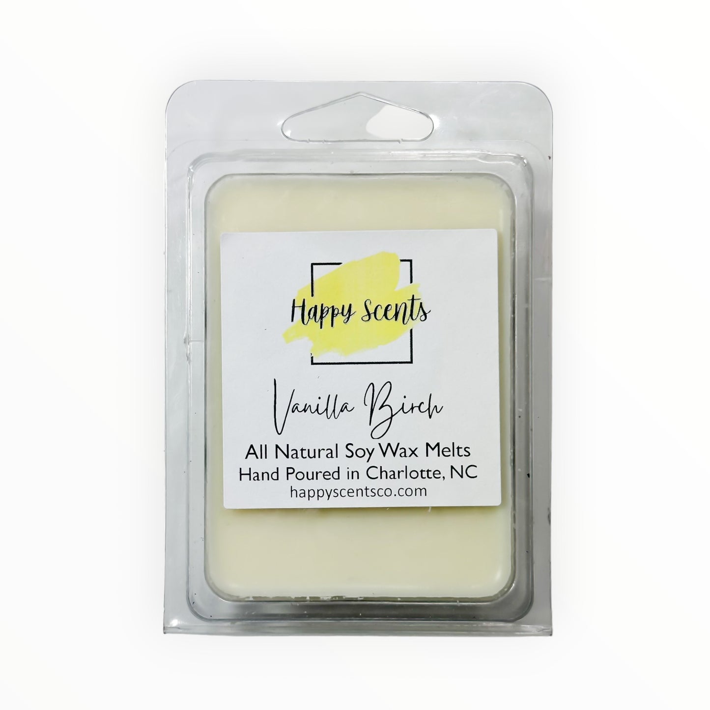 Vanilla Birch Wax Melts. Highly fragrant Soy wax melts