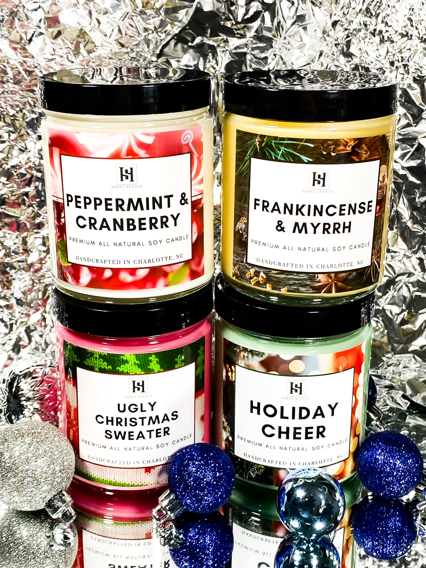 Holiday Bundle- 8oz Jar Candle Bundle