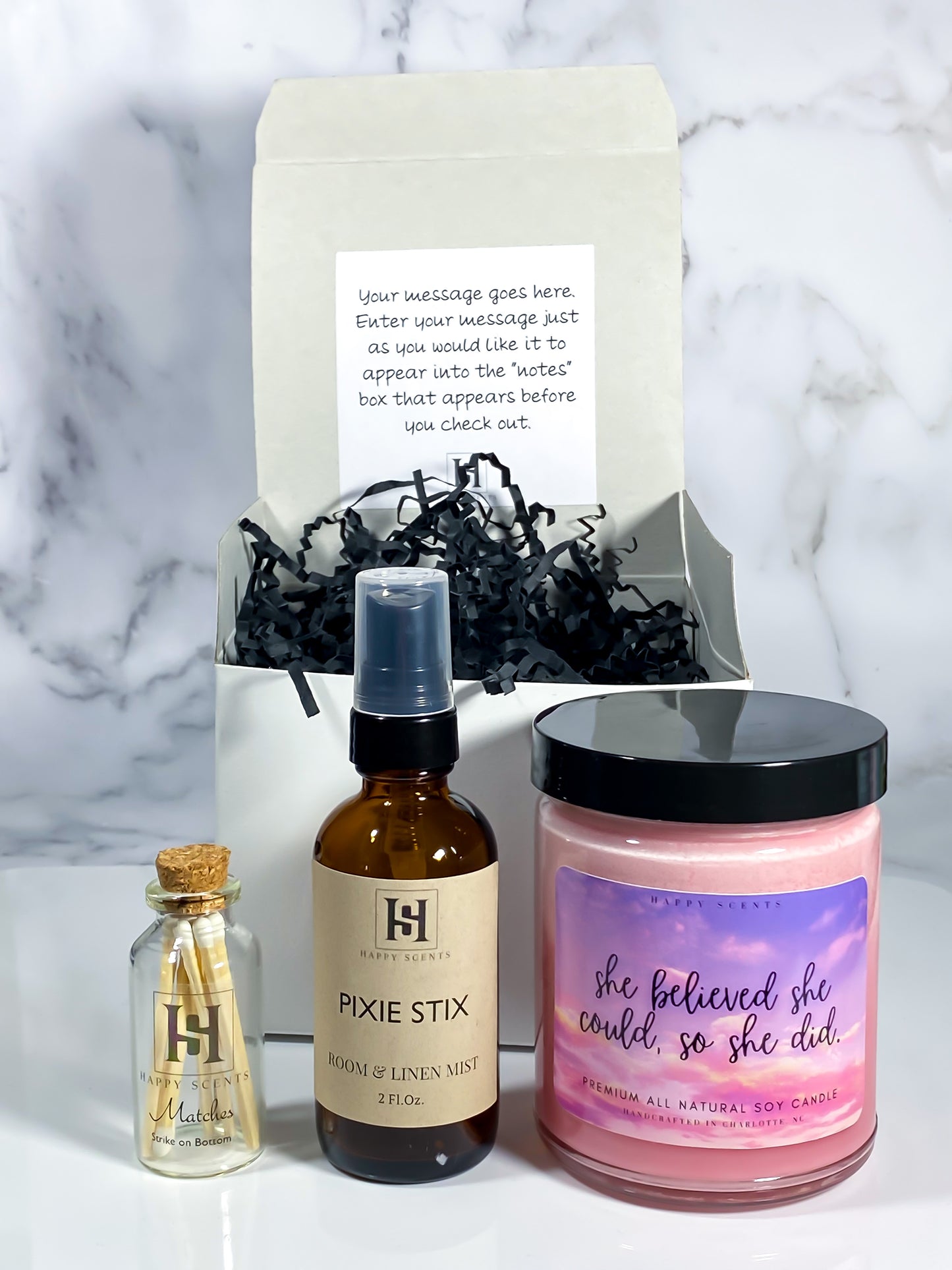 "She Believed She Could, so She Did" Gift Box