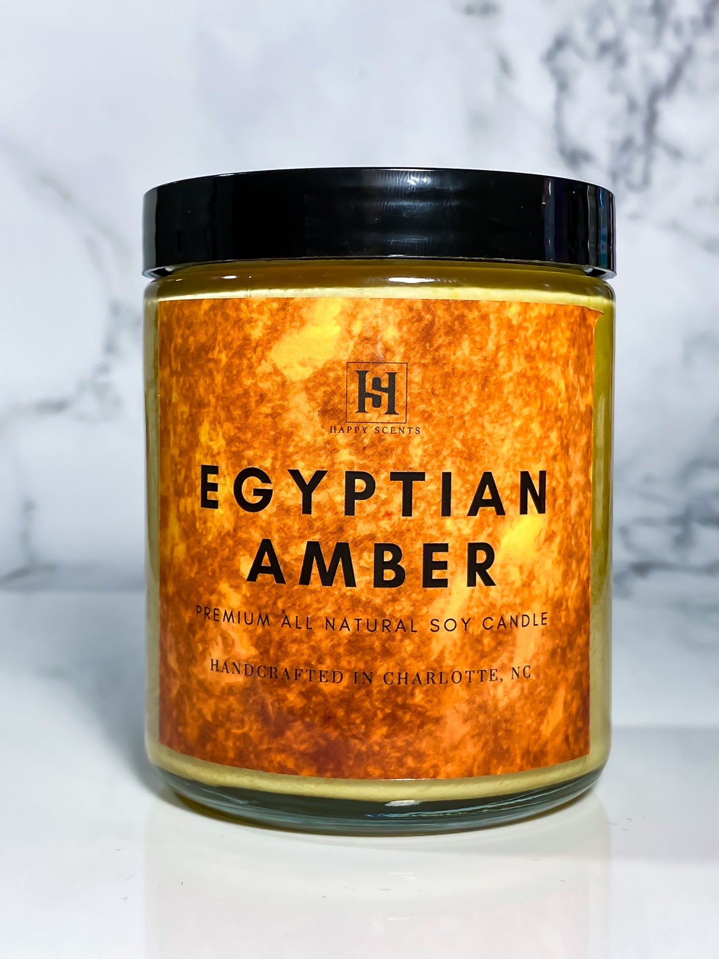 Egyptian Amber Jar Candle