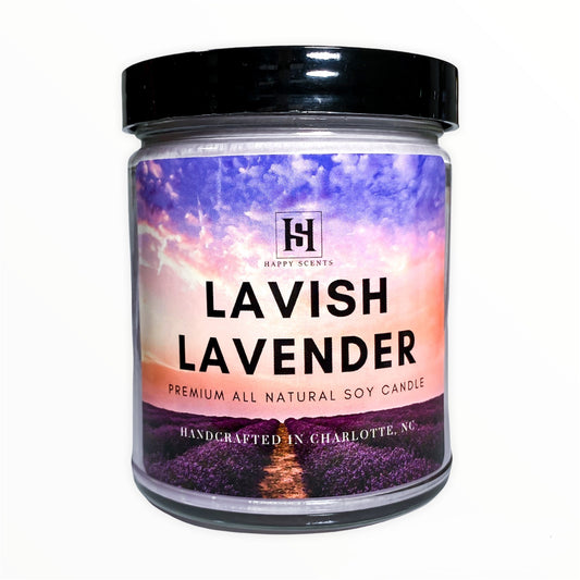 Lavish Lavender Jar Candle