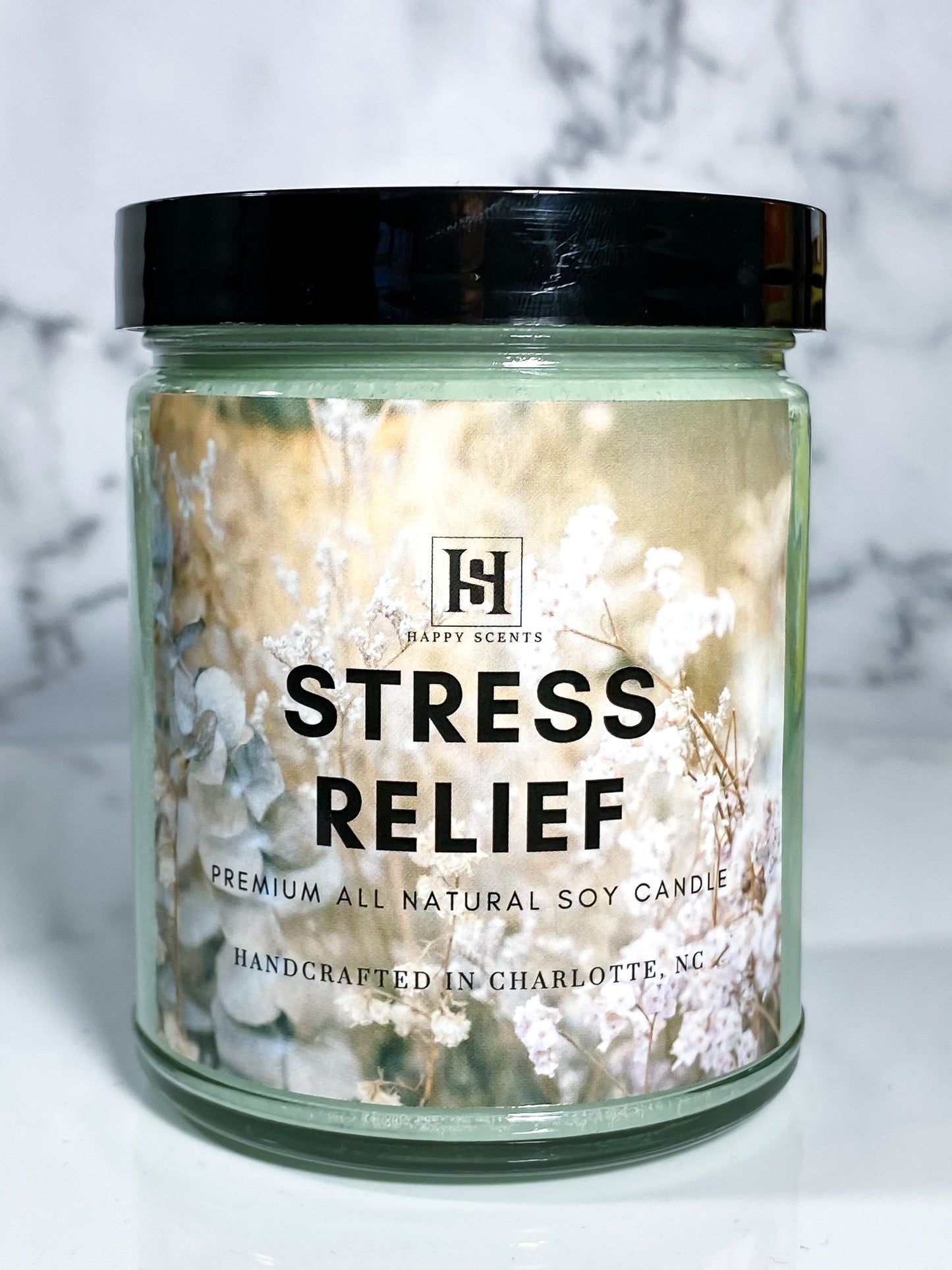 Stress Relief Jar Candle