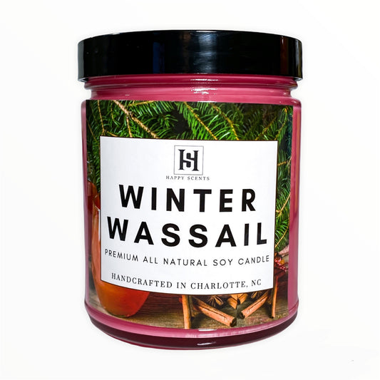 Winter Wassail Jar Candle