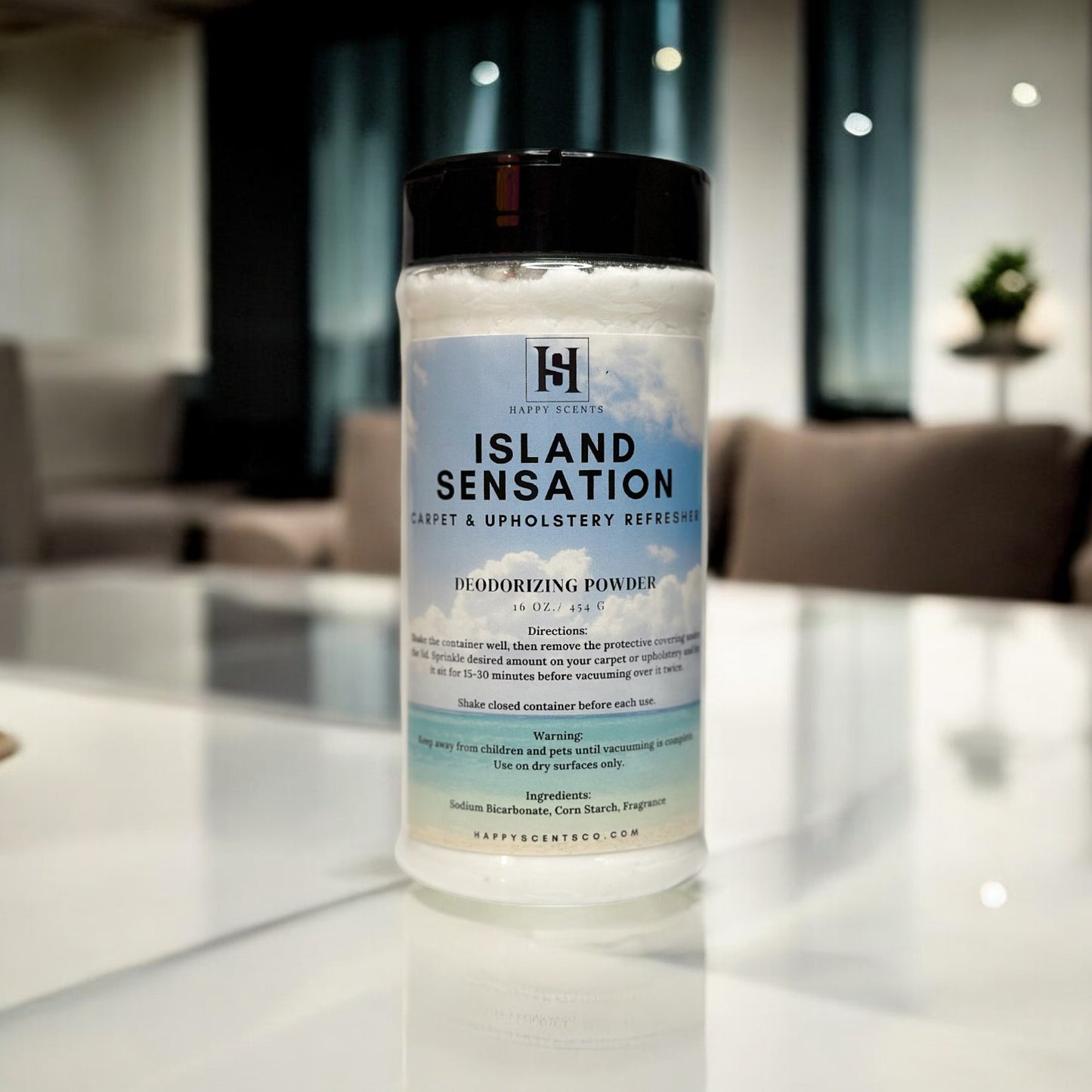 Island Sensation Deodorizing Carpet Powder