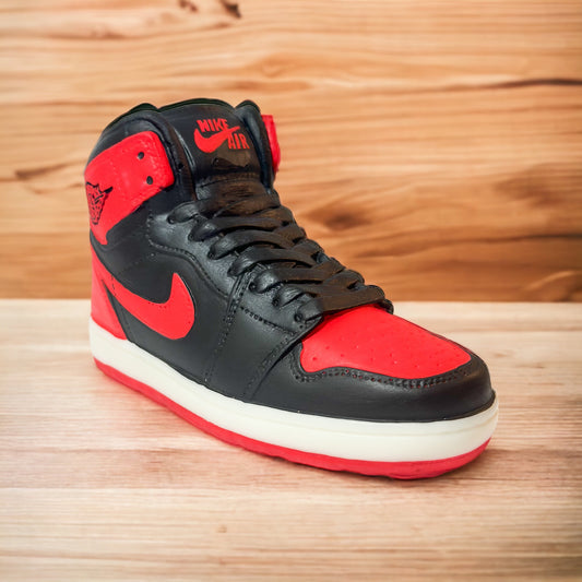 bred 1 sneaker candle