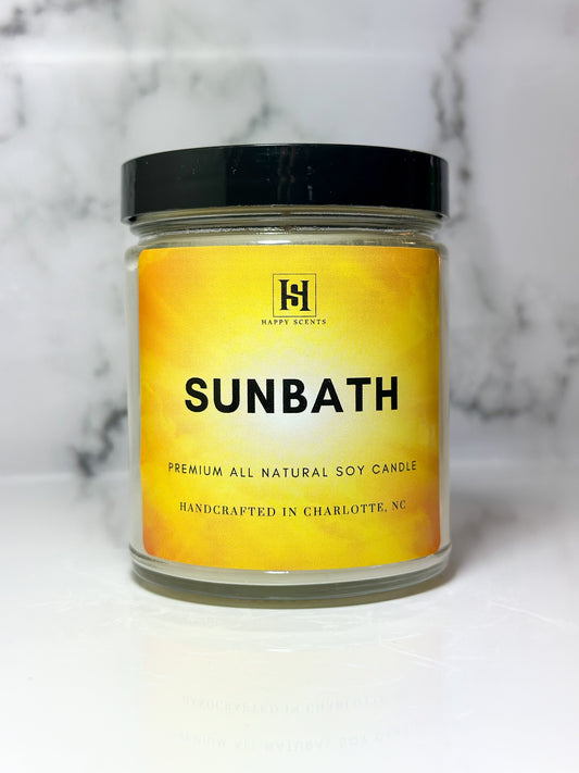 Sunbath Soy Candle. 