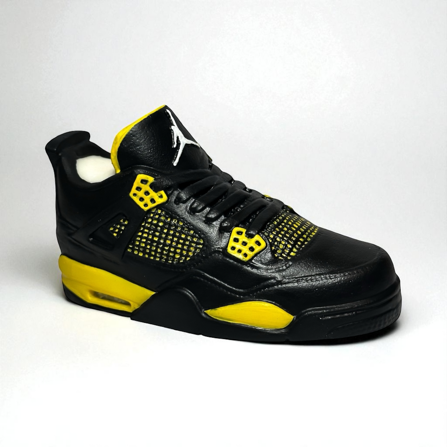 No. 4 Candle-Black/Yellow