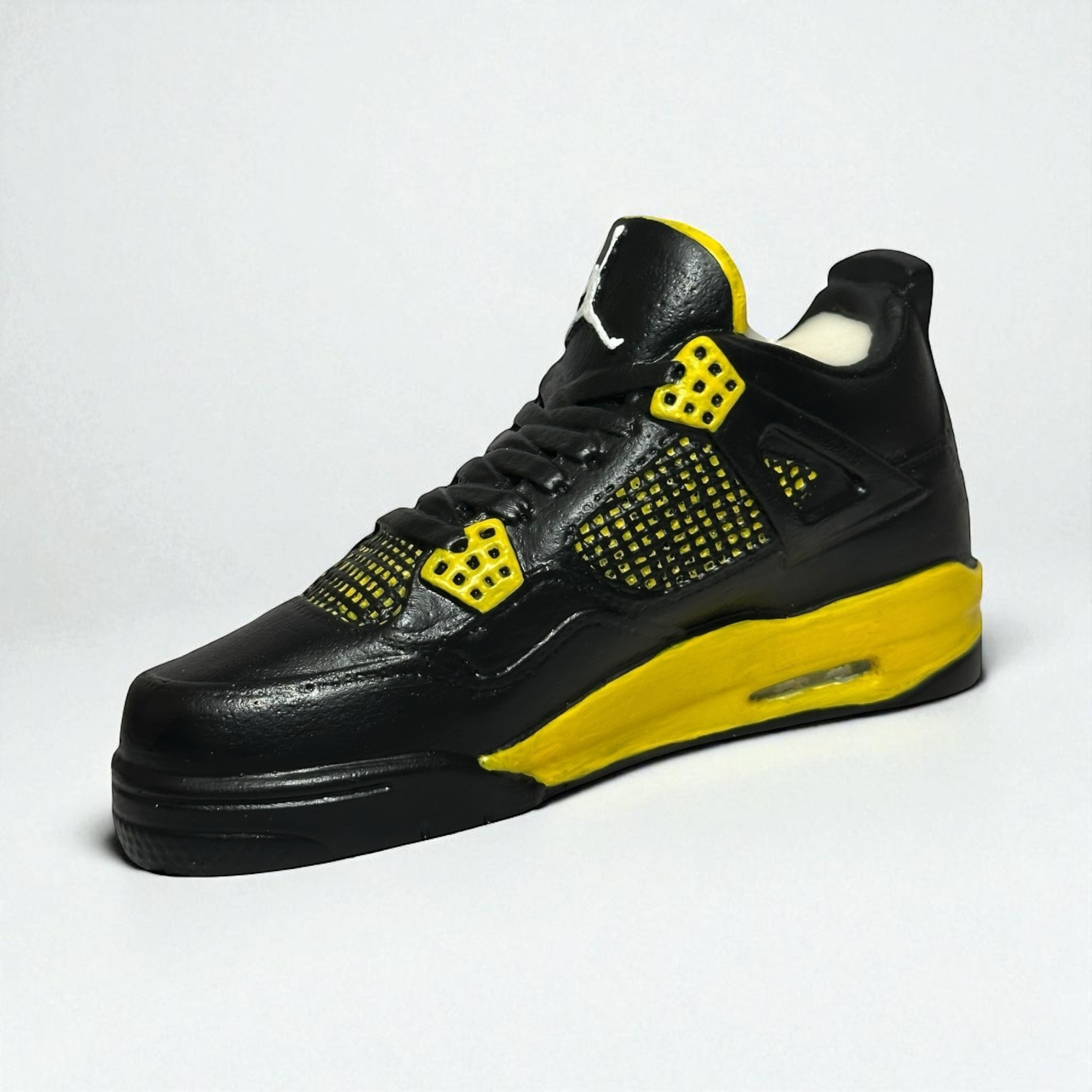 jordan 4 black yellow