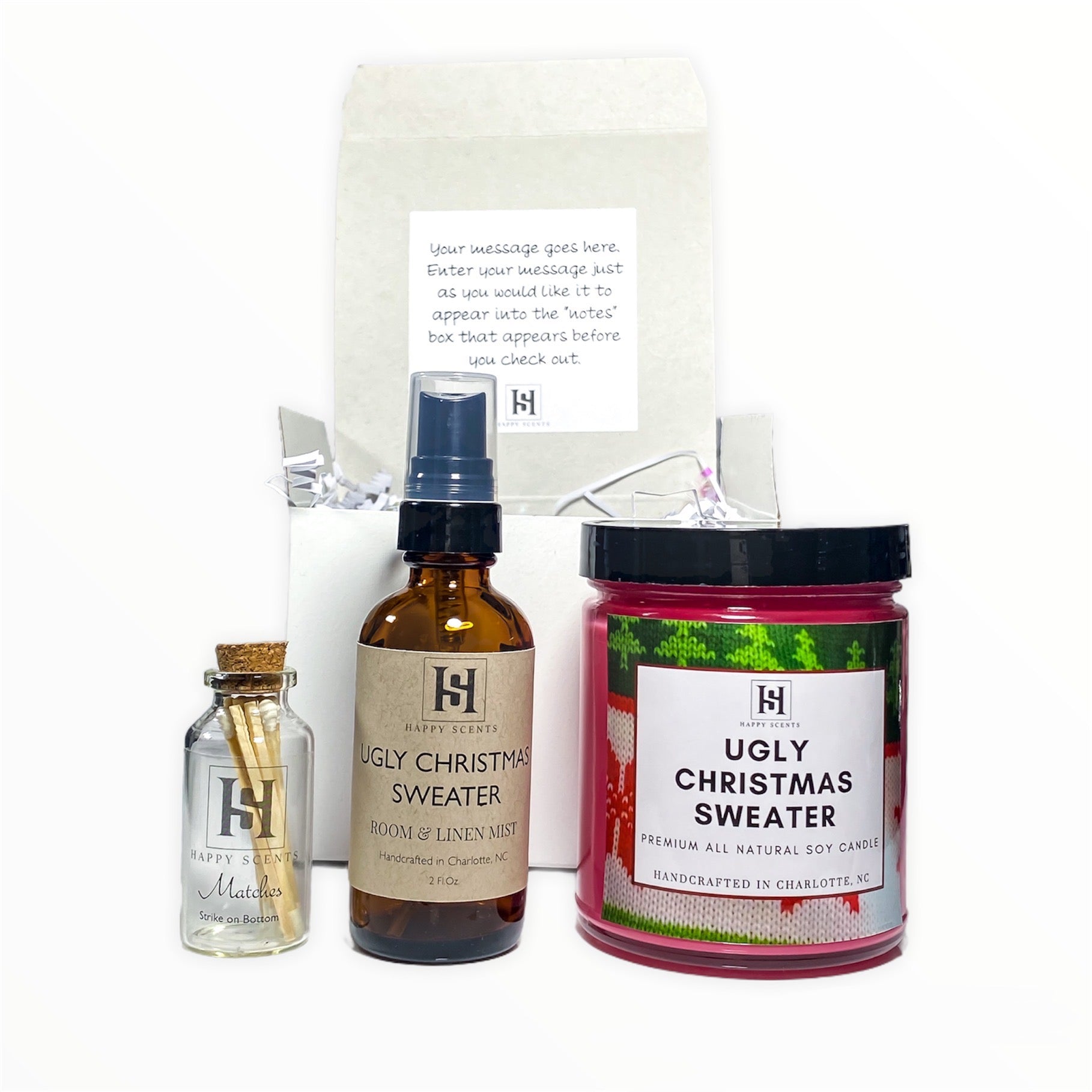Ugly Christmas Sweater Gift Box