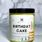 Birthday Cake Jar Candle
