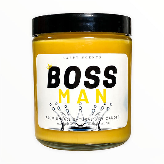 "Boss Man" Quotable Jar Candle