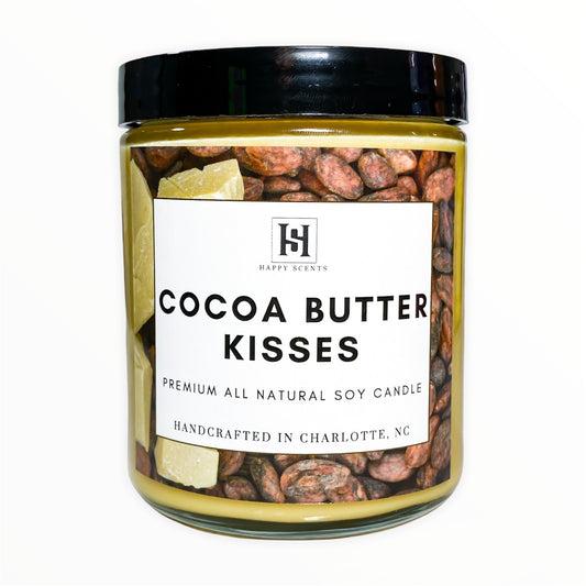 Cocoa Butter Kisses Jar Candle