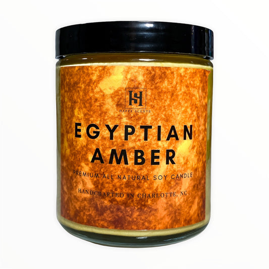 Egyptian Amber Jar Candle