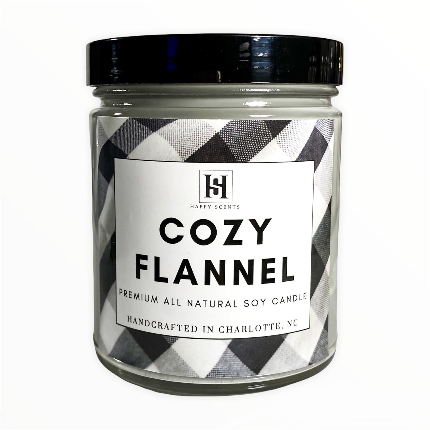 Cozy Flannel Jar Candle