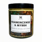 The best frankincense and myrrh soy candle. 