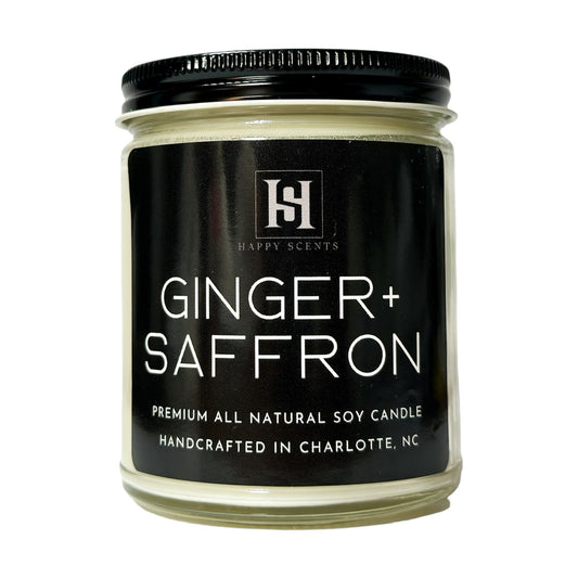 Ginger and Saffron Soy Candle