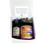 Gift box with quote candle, "good things are coming."