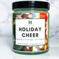 Holiday Cheer Soy Candle. Christmas scented candle. 