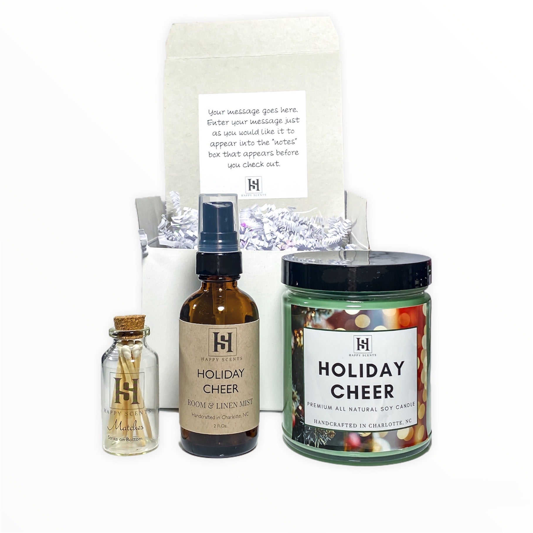 Holiday Cheer Fragrance Gift Set. 