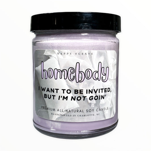 "Homebody" Quotable Jar Candle
