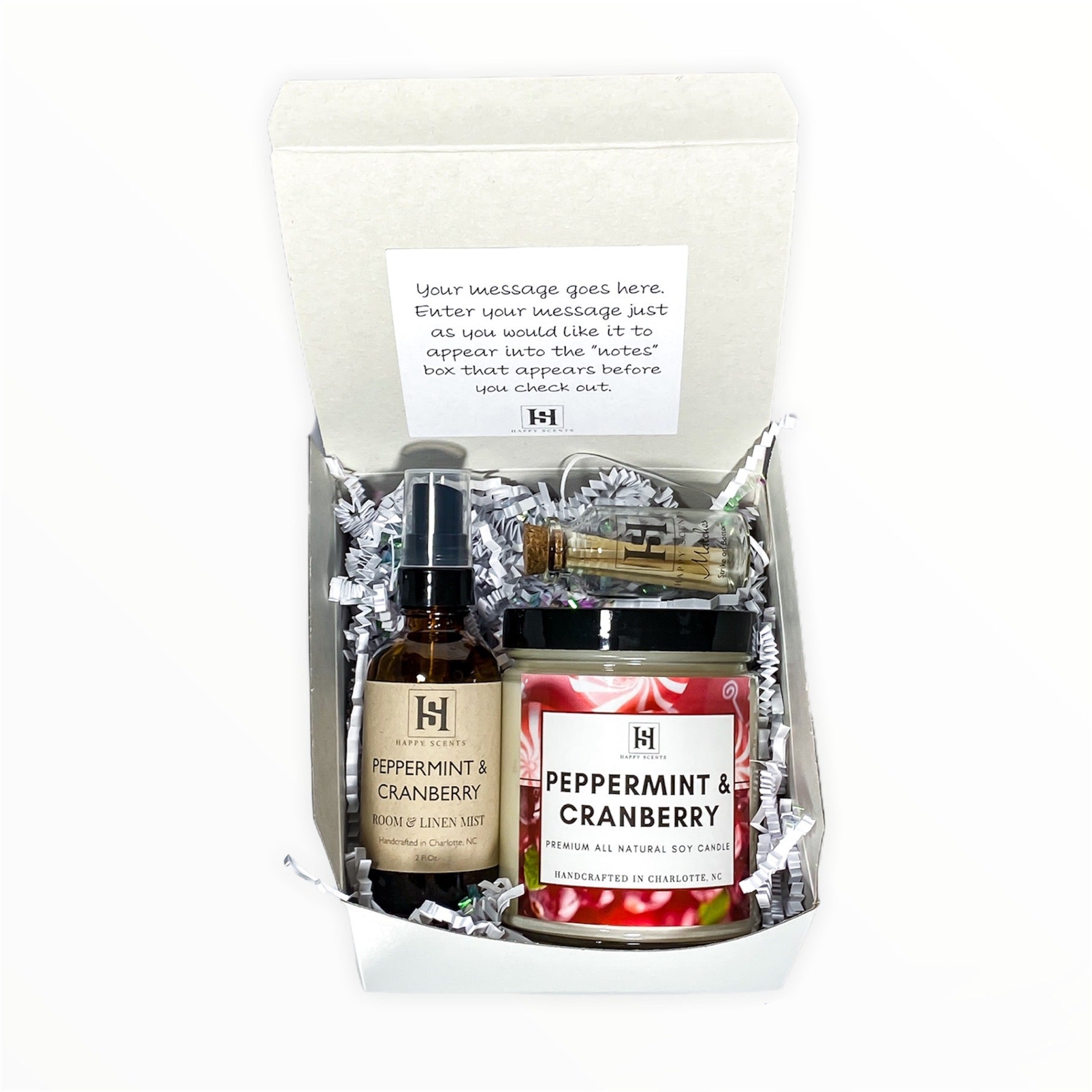 Peppermint & Cranberry Gift Set
