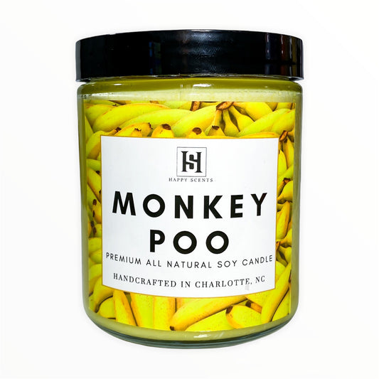 Monkey Poo Jar Candle