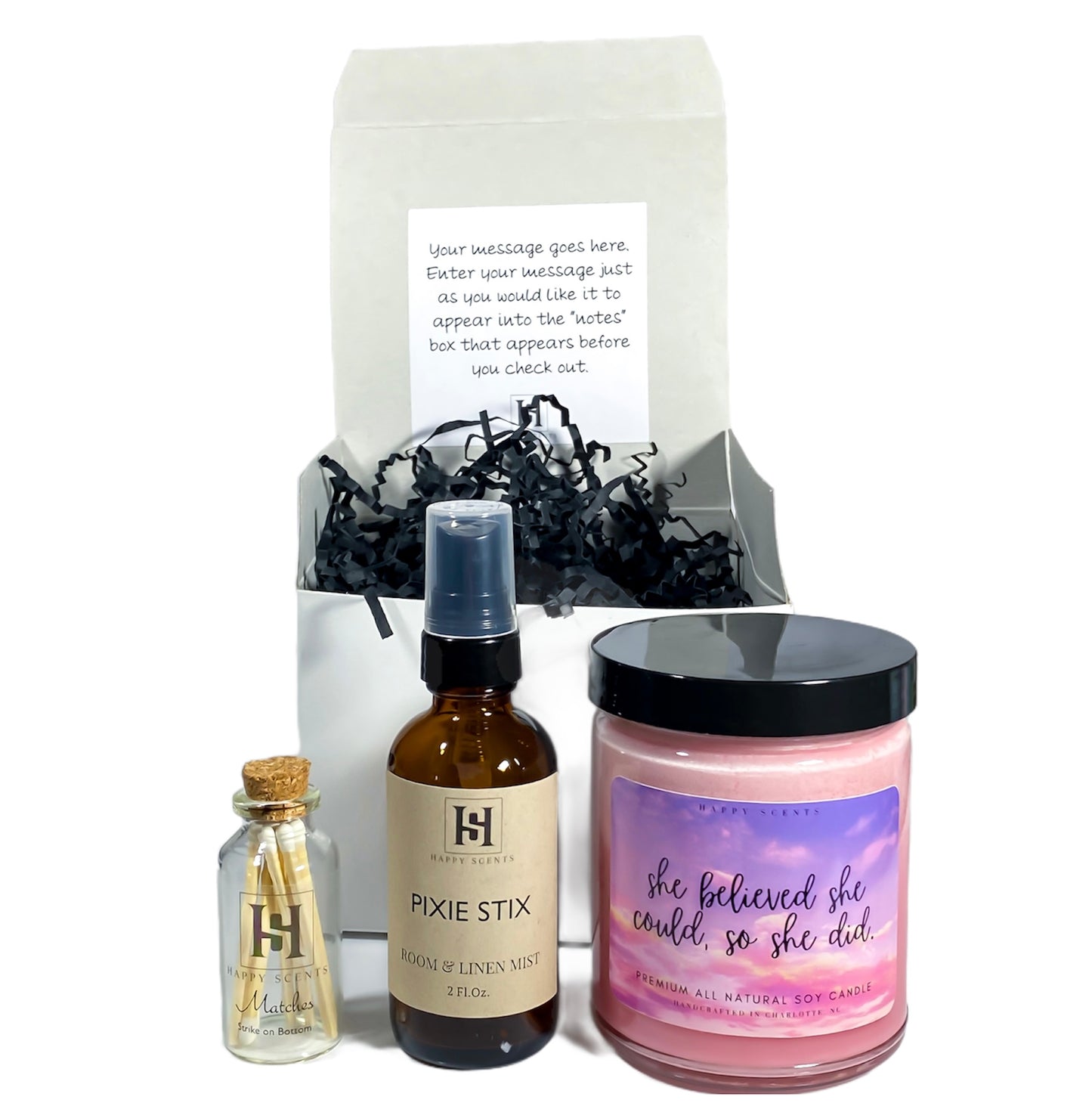 "She Believed She Could, so She Did" Gift Box