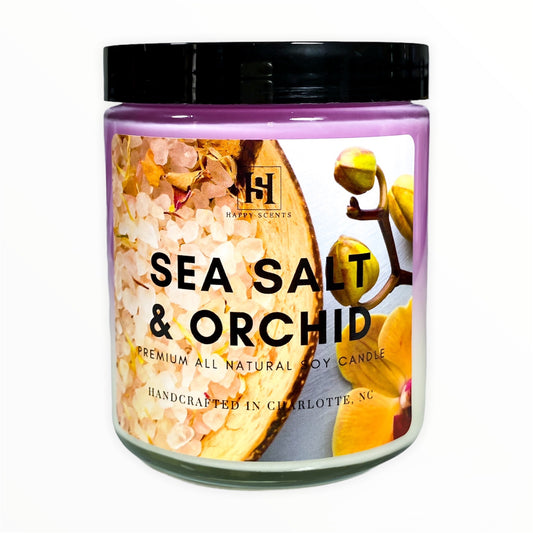 Sea Salt & Orchid Jar Candle