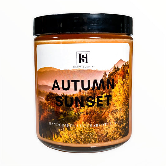 Autumn Sunset Jar Candle
