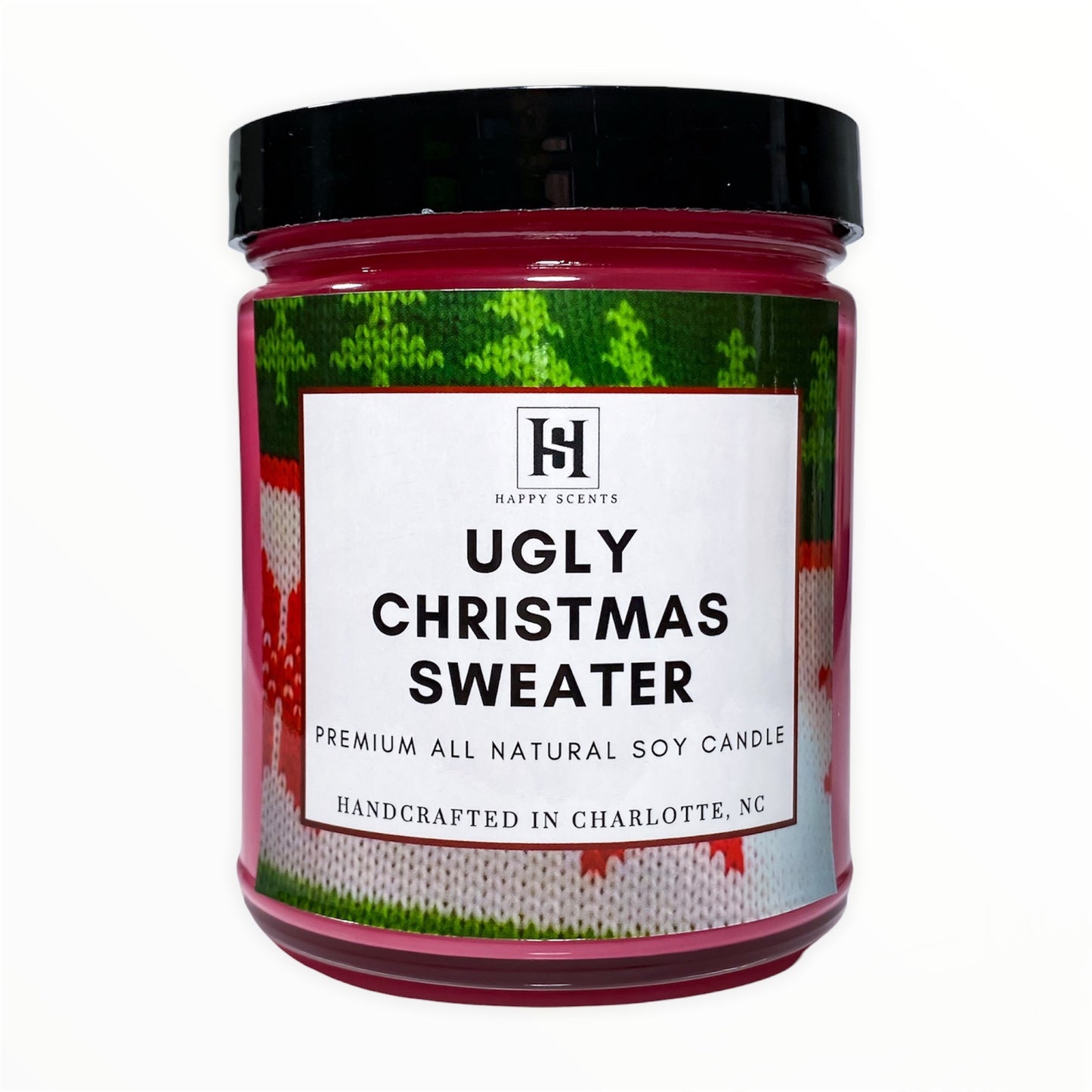 Ugly Christmas Sweater Jar Candle