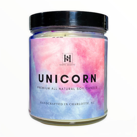 Unicorn Jar Candle